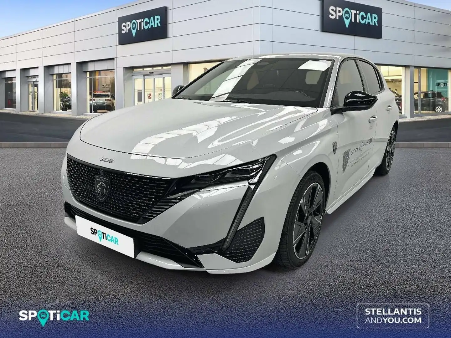 Peugeot 308 First Edition Eléctrico 156 Biały - 1