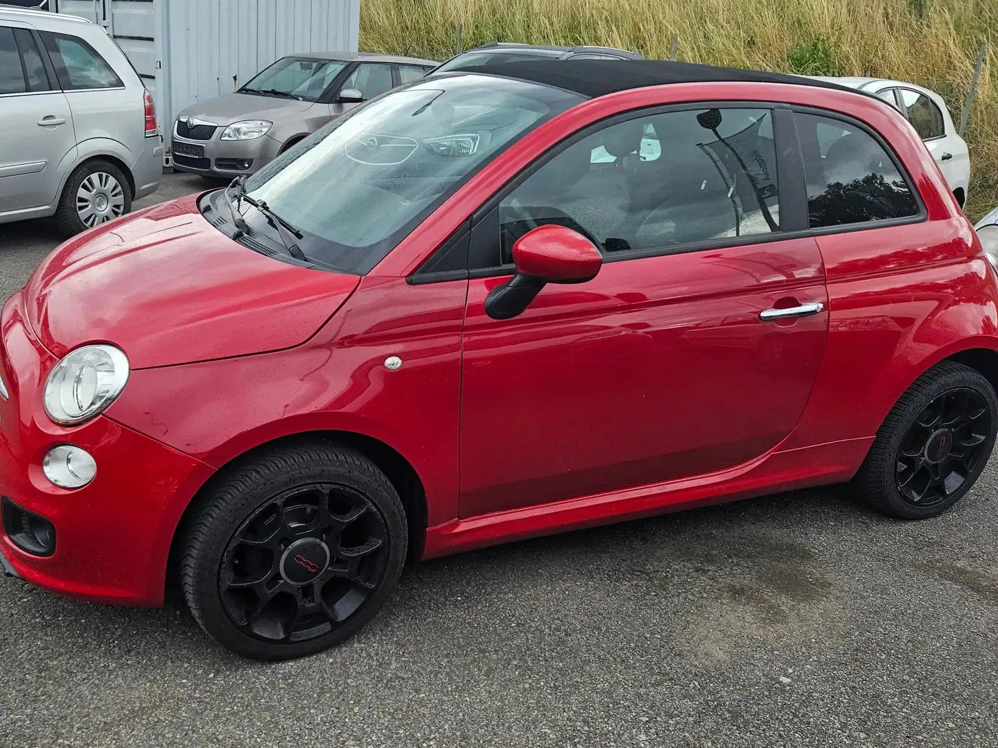 Fiat 500C Rot - 1