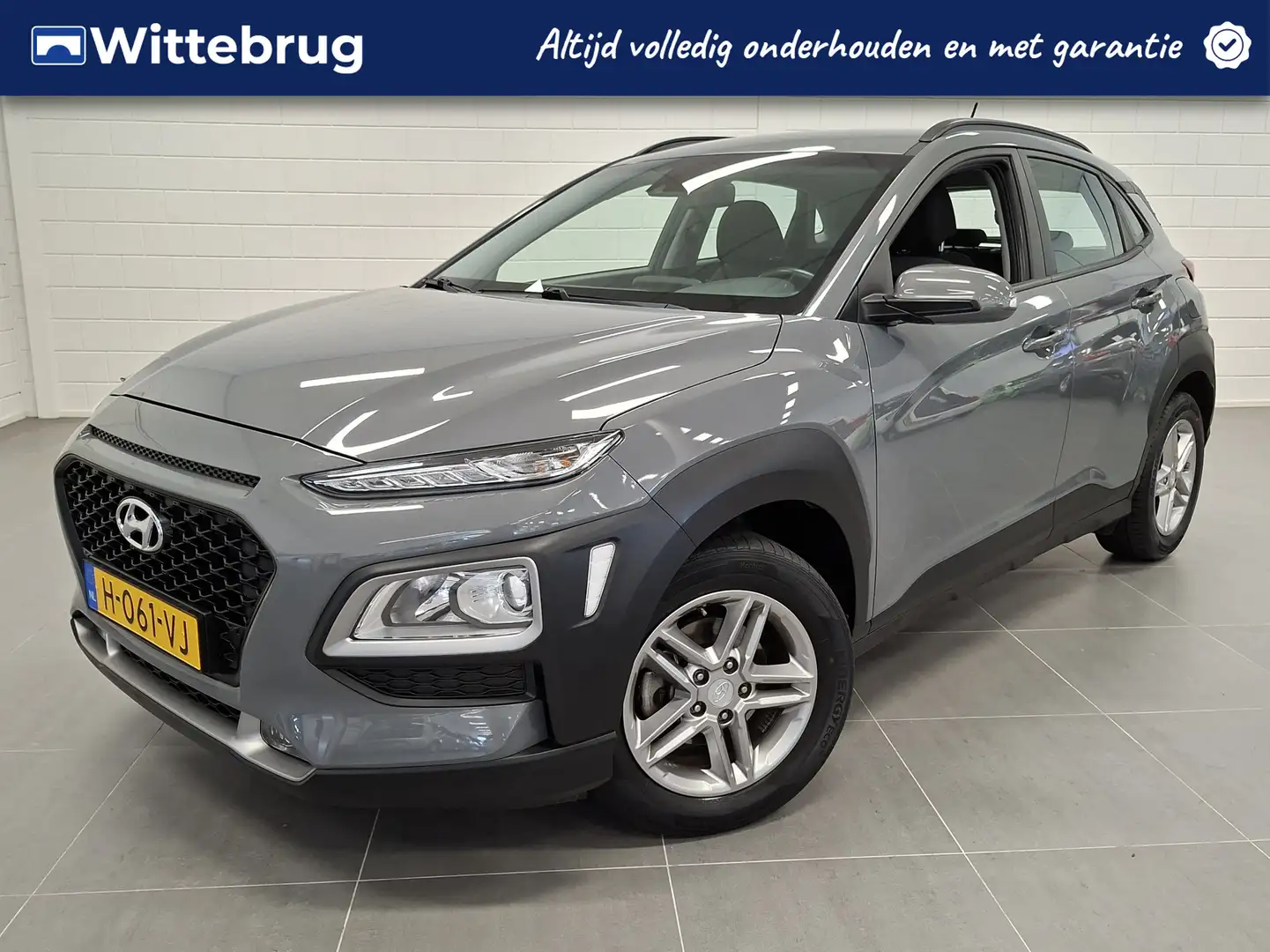 Hyundai KONA 1.0 T-GDI Comfort Apple Carplay Navigatie, cruise Gris - 1