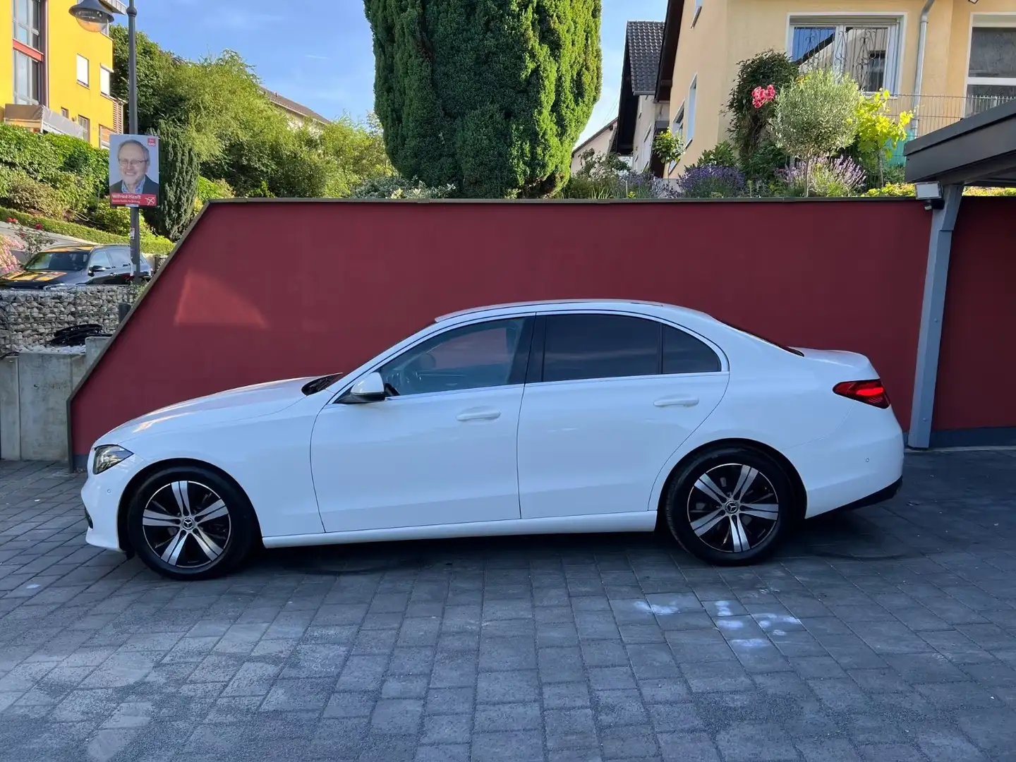 Mercedes-Benz C 220 C 220 d 9G-TRONIC AMG Line Blanc - 2