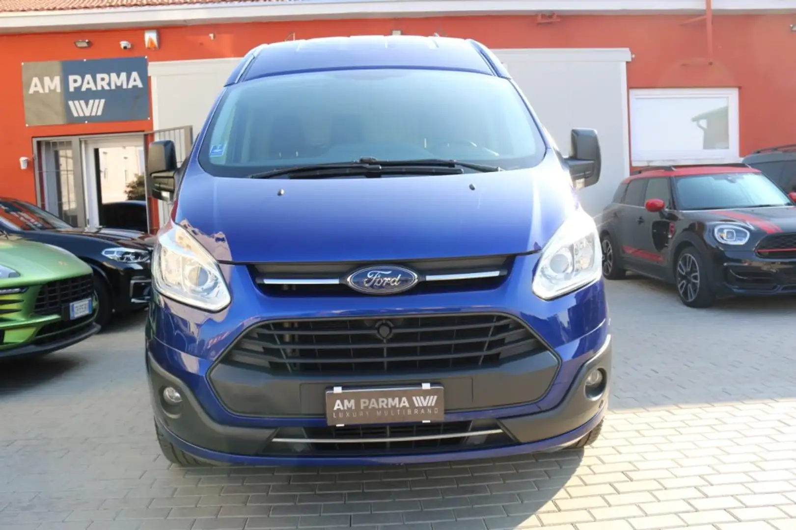 Ford Transit Custom 2.0 TDCi 130 Furgone PASSO LUNGO TETTO ALTO Bleu - 2