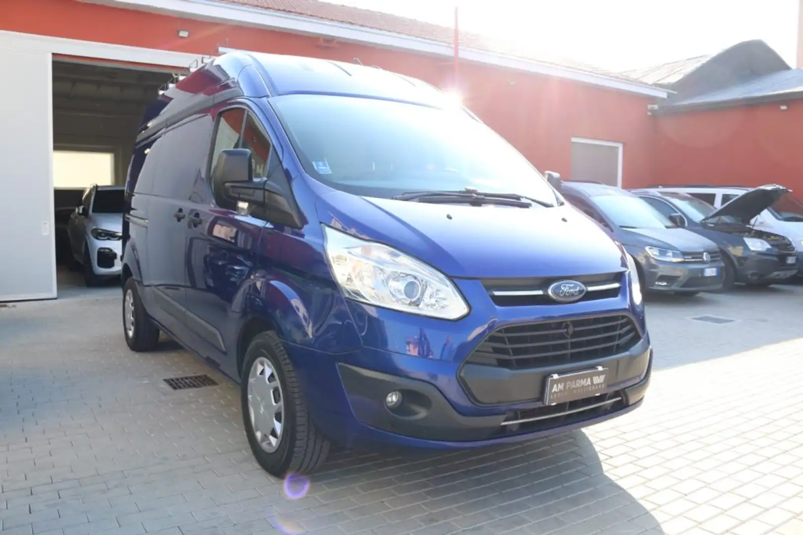 Ford Transit Custom 2.0 TDCi 130 Furgone PASSO LUNGO TETTO ALTO Bleu - 1