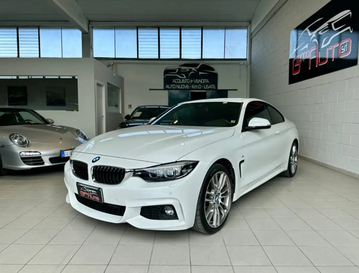 BMW 420 d xDrive Coupé Msport White - 1