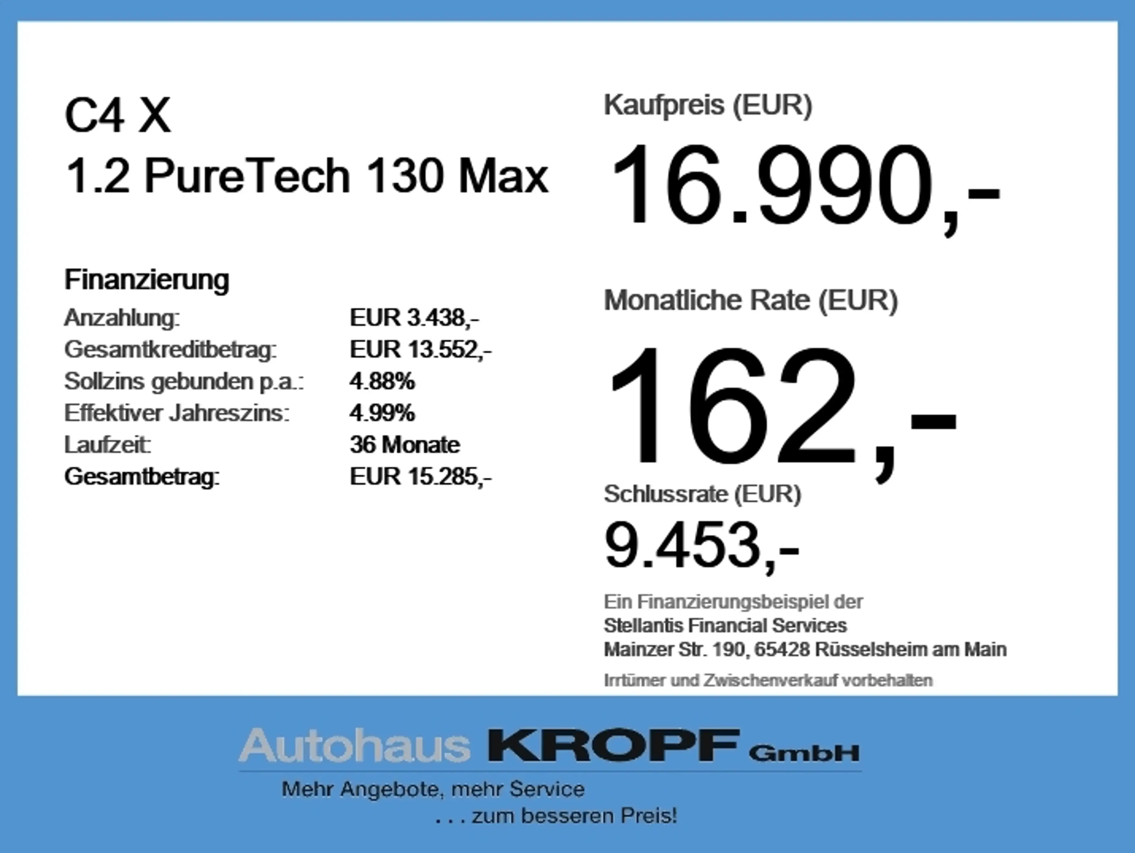 Citroen C4 X 1.2 PureTech 130 Max LED+Navi+2xKlima+Kam. — photo 6