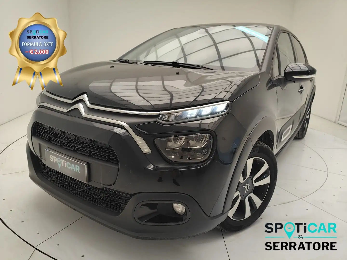 Citroen C3 III 2017 1.2 puretech Max s&s 110cv Nero - 1