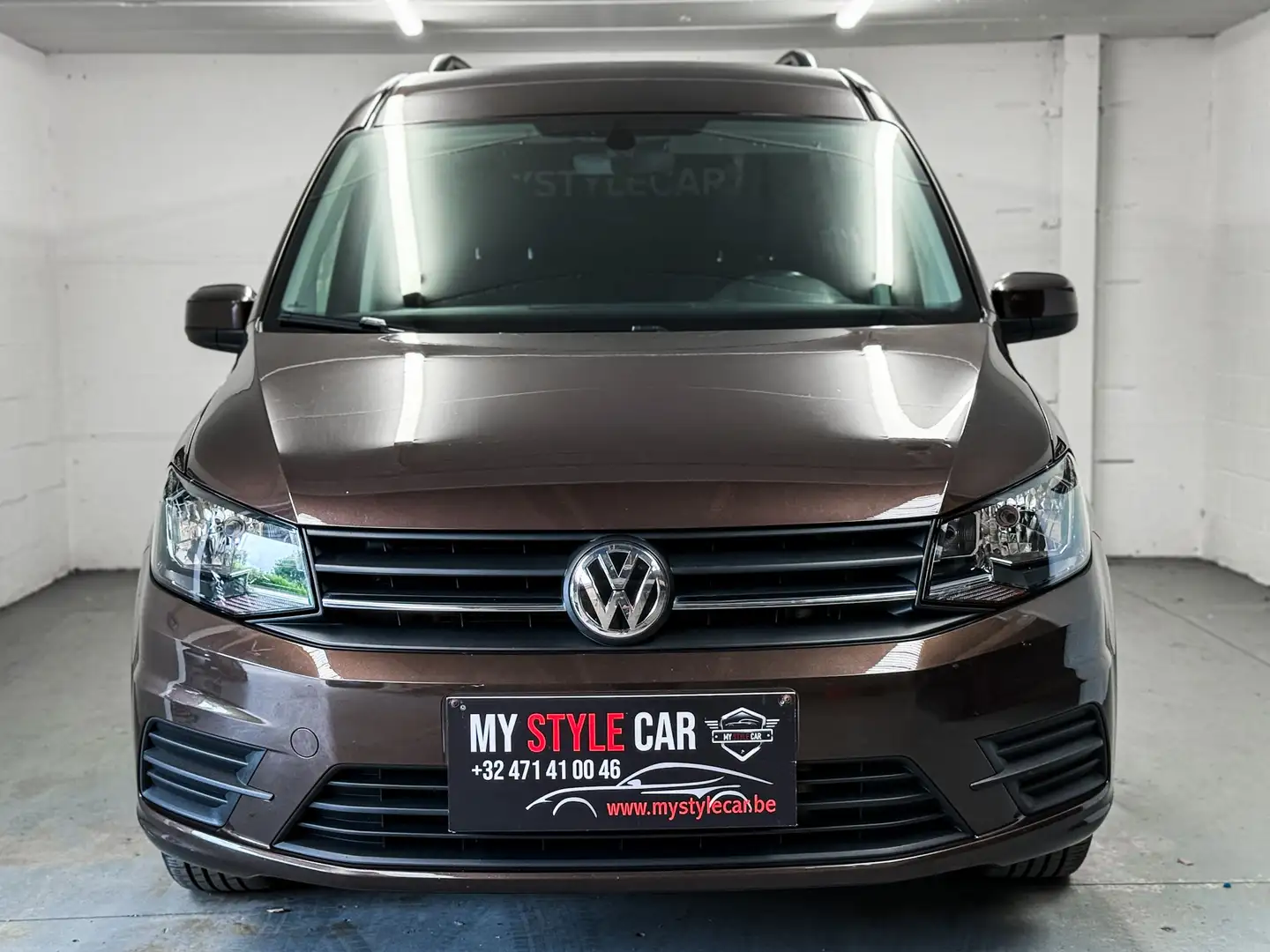 Volkswagen Caddy Caddy Maxi 2.0 TDi 7 places AUTOMATIQUE. TVA RECUP Brun - 2