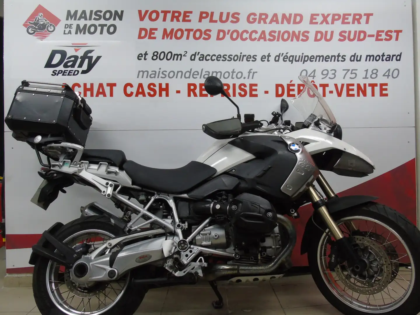 BMW R 1200 GS Blanc - 1