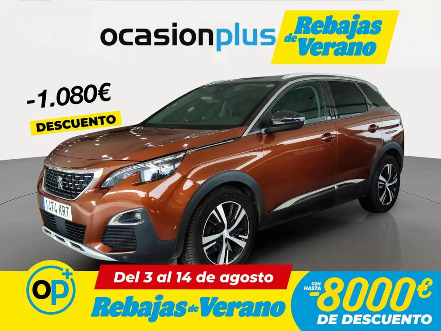 Peugeot 3008 1.2 S&S PureTech Allure EAT8 130 Marrón - 1