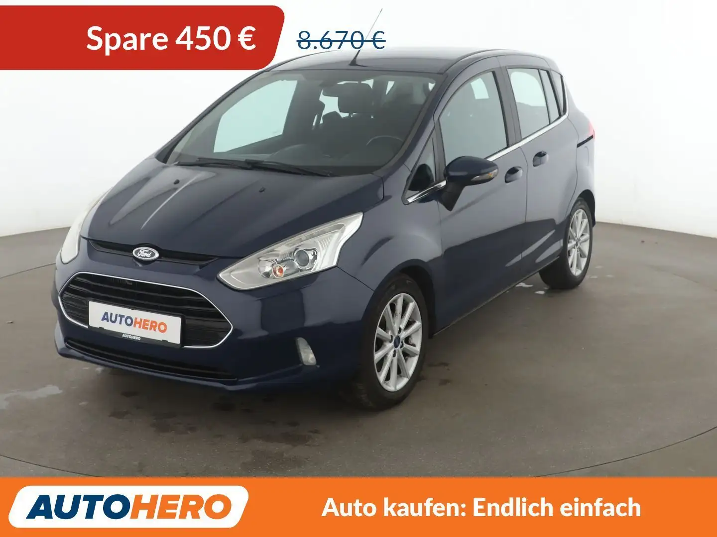 Ford B-Max 1.0 EcoBoost Titanium*SHZ*KLIMA* Blau - 1