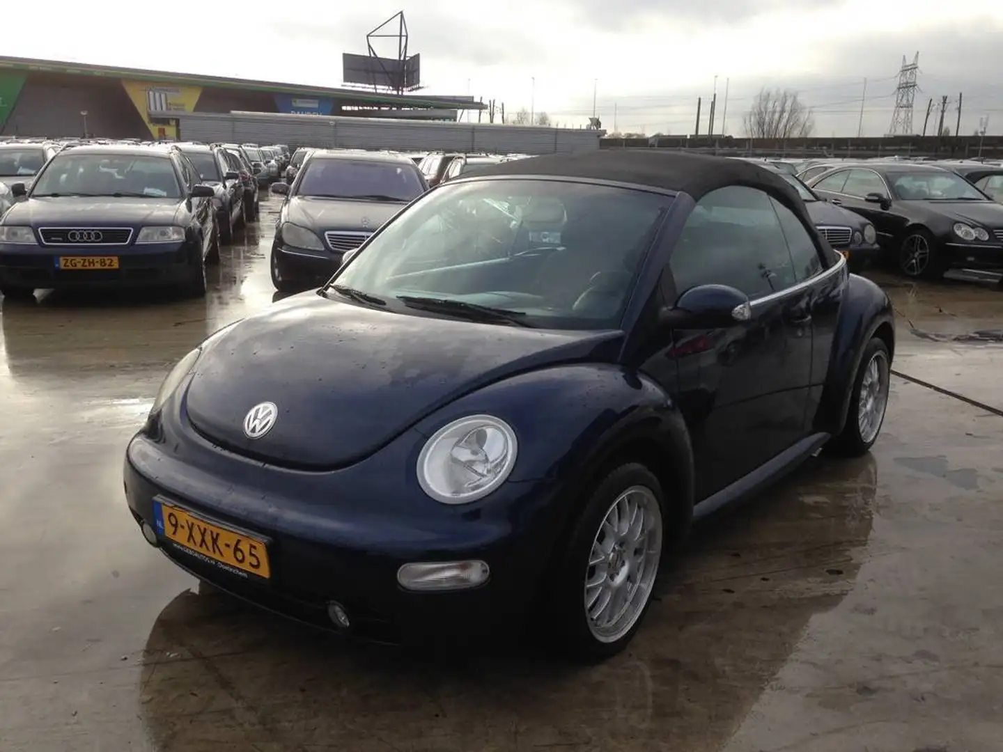 Volkswagen Beetle 1.4 CABRIO Bleu - 1