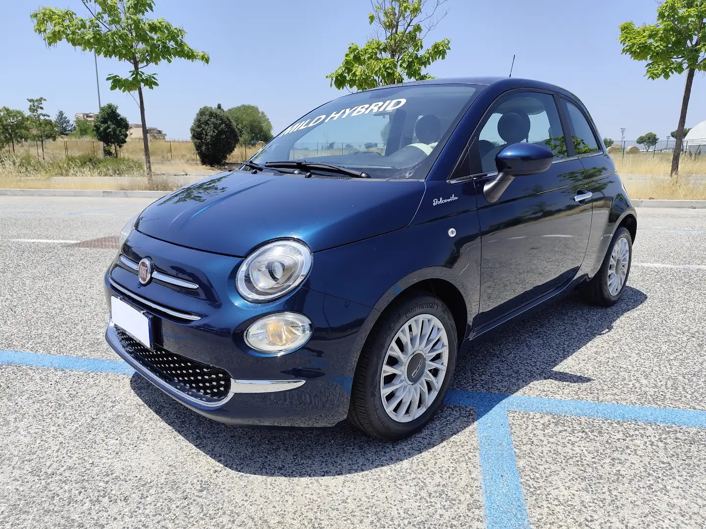 Fiat 500 500 1.0 hybrid Dolcevita 70cv Bleu - 1