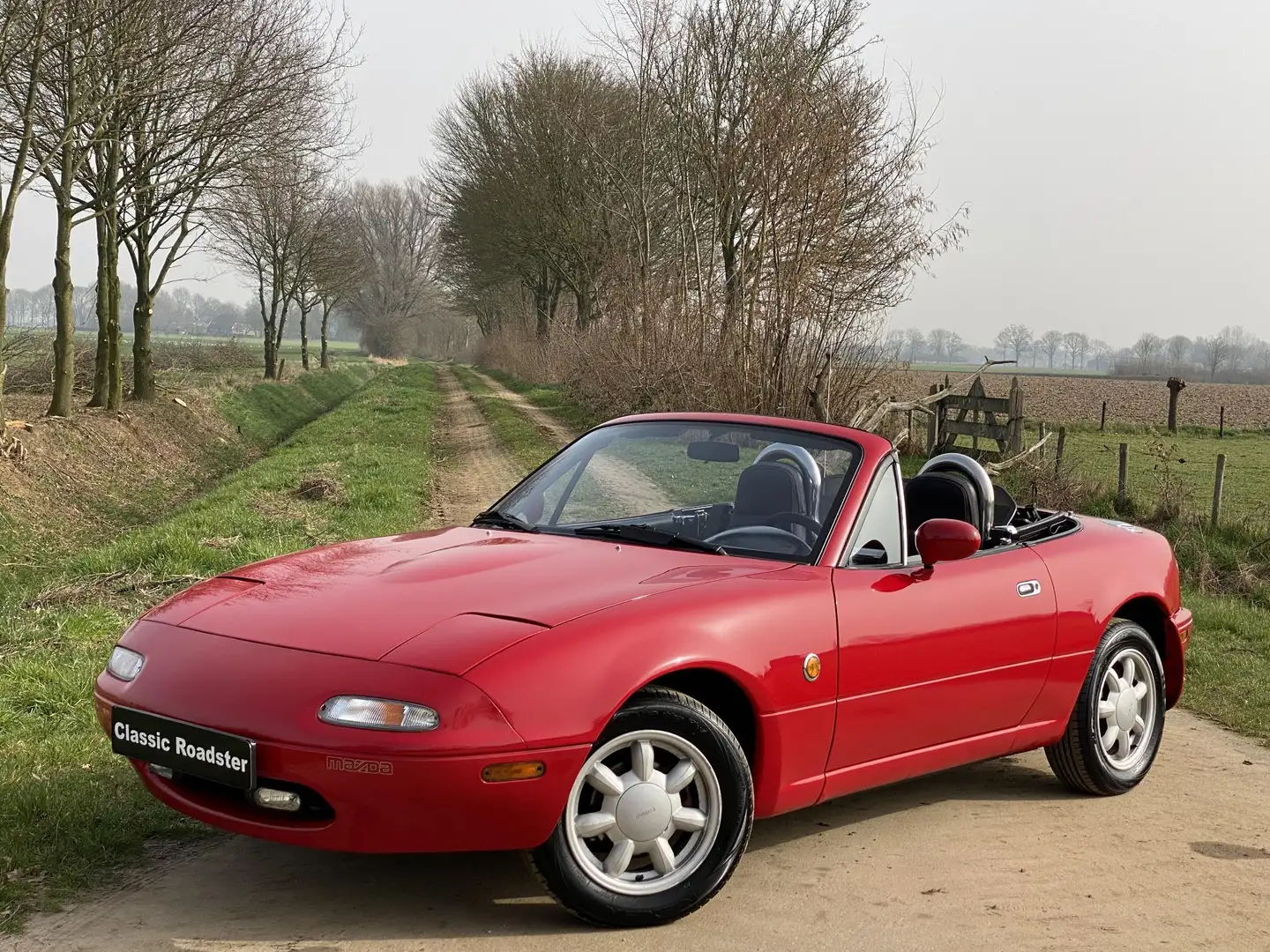 Mazda MX-5 NA 1.6i-16V 116PK, CLASSIC RED, HET ORIGINEEL! Rot - 2