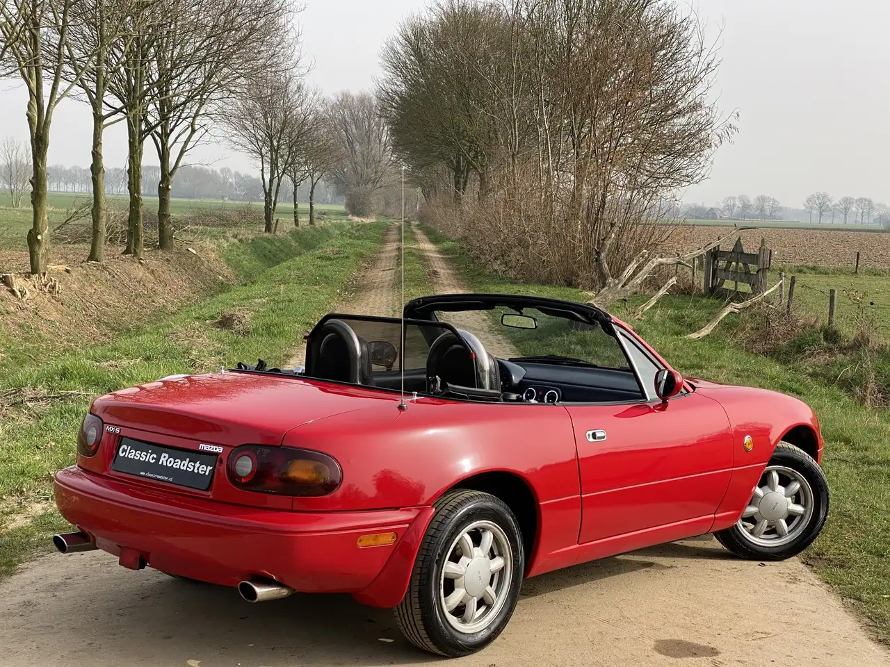 Mazda MX-5 NA 1.6i-16V 116PK, CLASSIC RED, HET ORIGINEEL!, foto 6