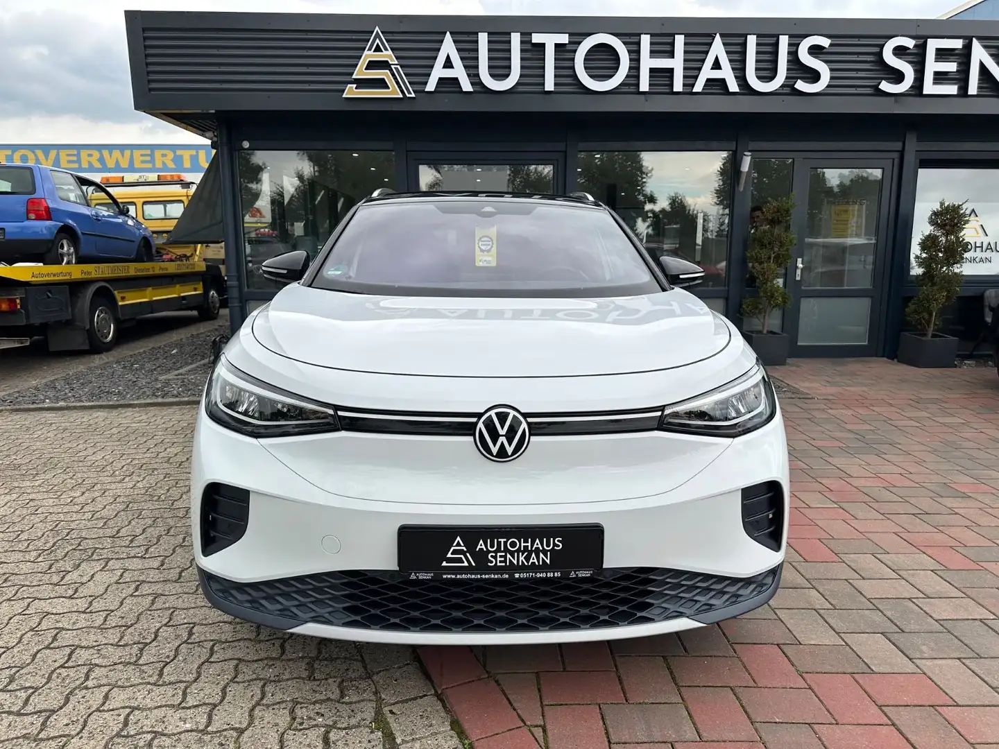 Volkswagen ID.4 Pro Performance 150 kW 1st*NAVI*R-CAM*AHK* Білий - 2