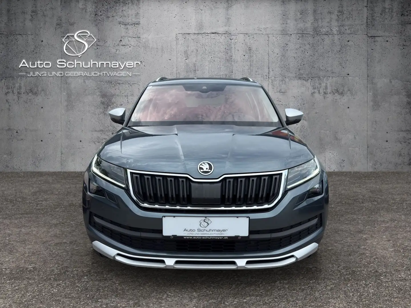 Skoda Kodiaq 2.0 TDI Scout 4x4 //Schiebedach+++// Grijs - 2