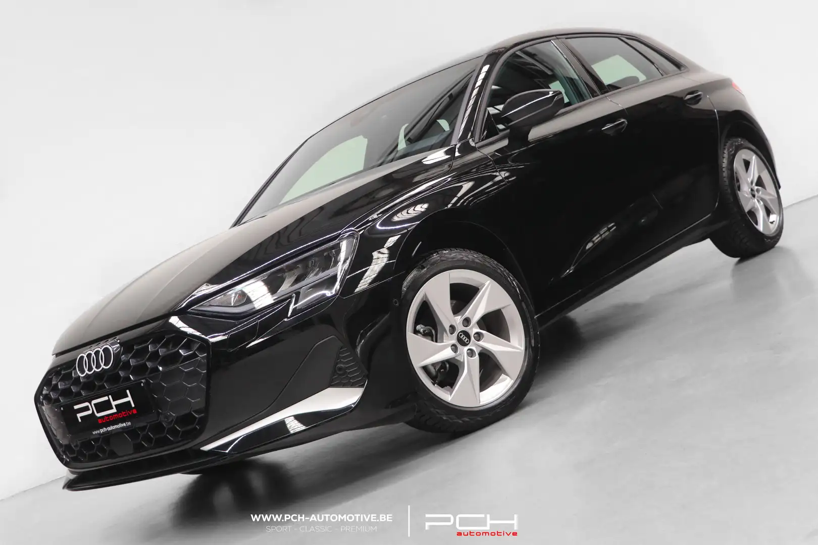 Audi A3 Sportback 30 TFSI S-tronic CUIR/VIRTUAL/CARPLAY Zwart - 1