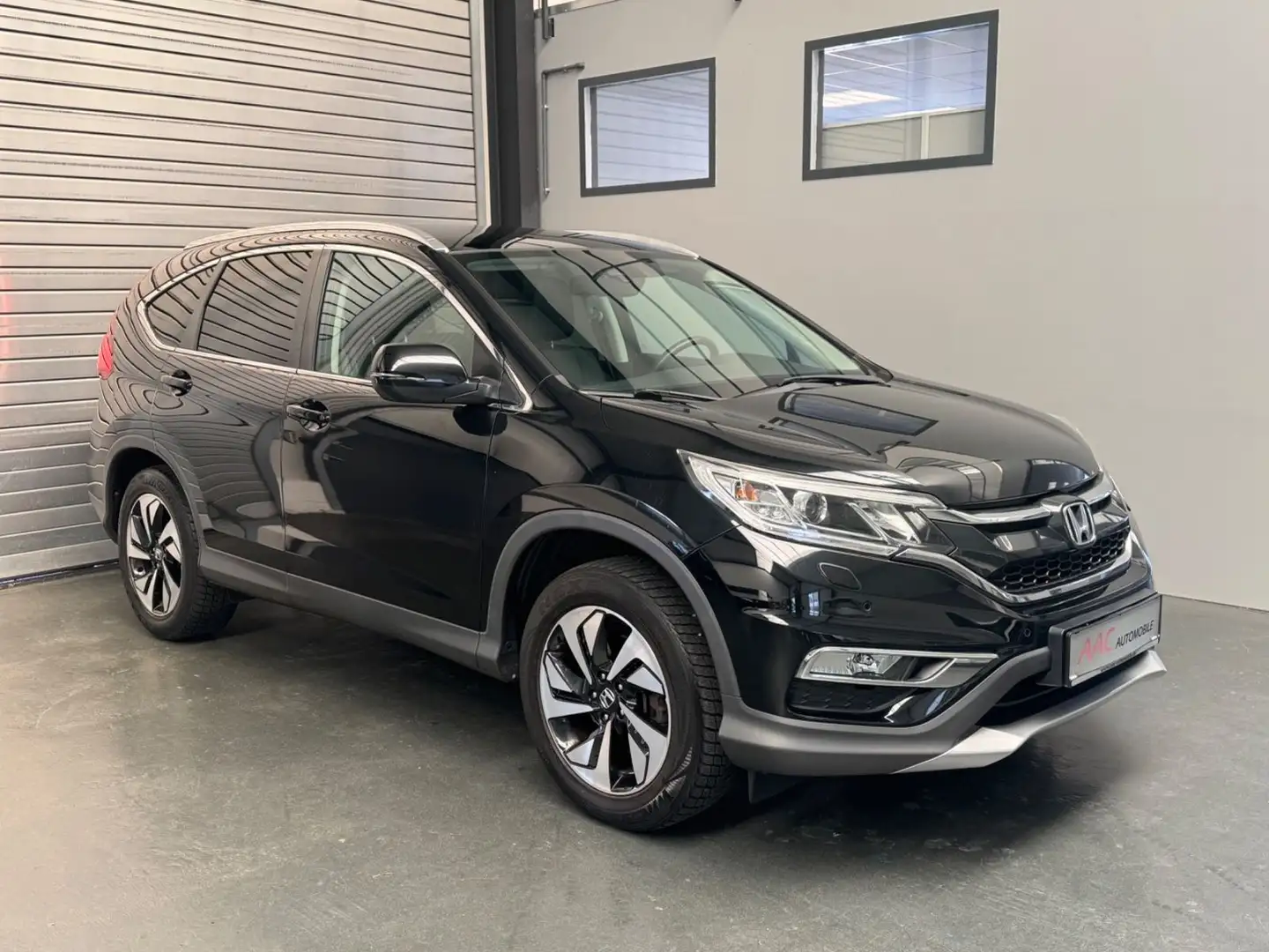 Honda CR-V Executive 4WD Automatik/Navi/1. Hd./Leder Schwarz - 1