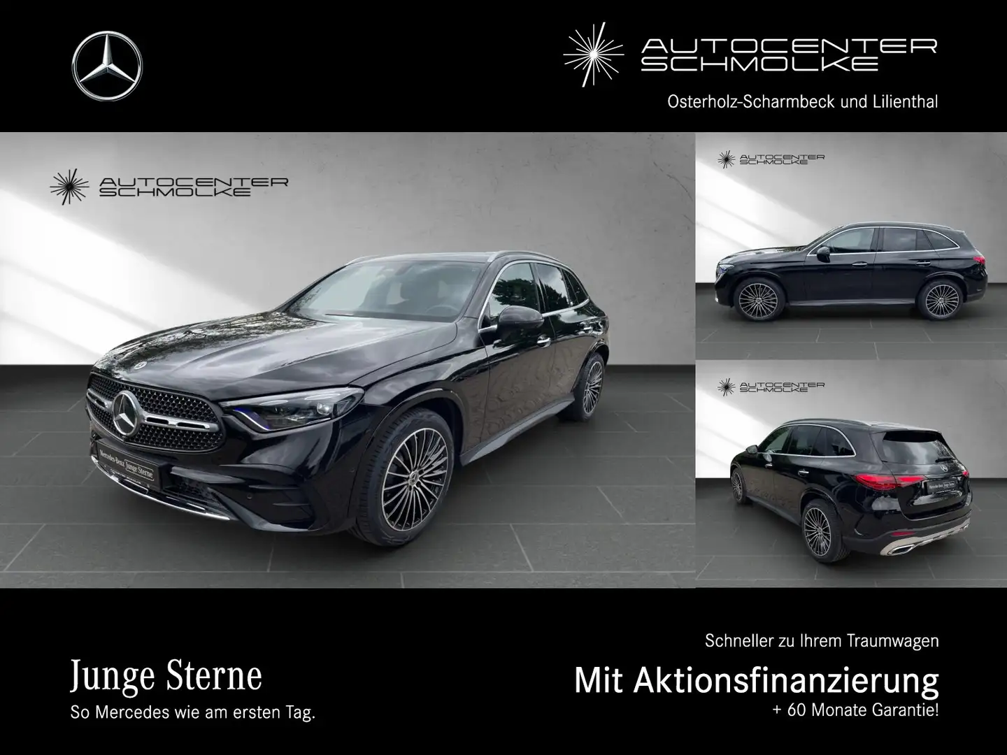 Mercedes-Benz GLC 300 GLC 300 4M AMG AHK*AMBIENTE+*360°20"ZOLL*MBUX* Schwarz - 1