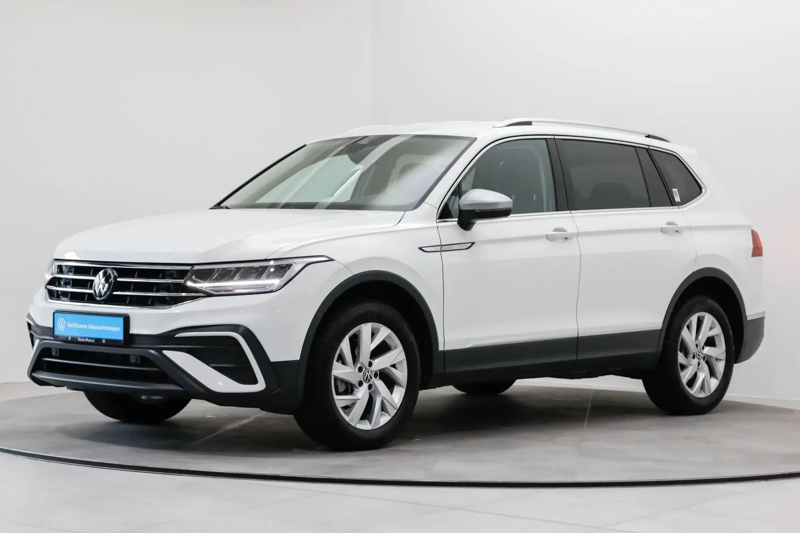 Volkswagen Tiguan Allspace 1.5 TSI DSG Life AHK 7-Sitz Navi Weiß - 2