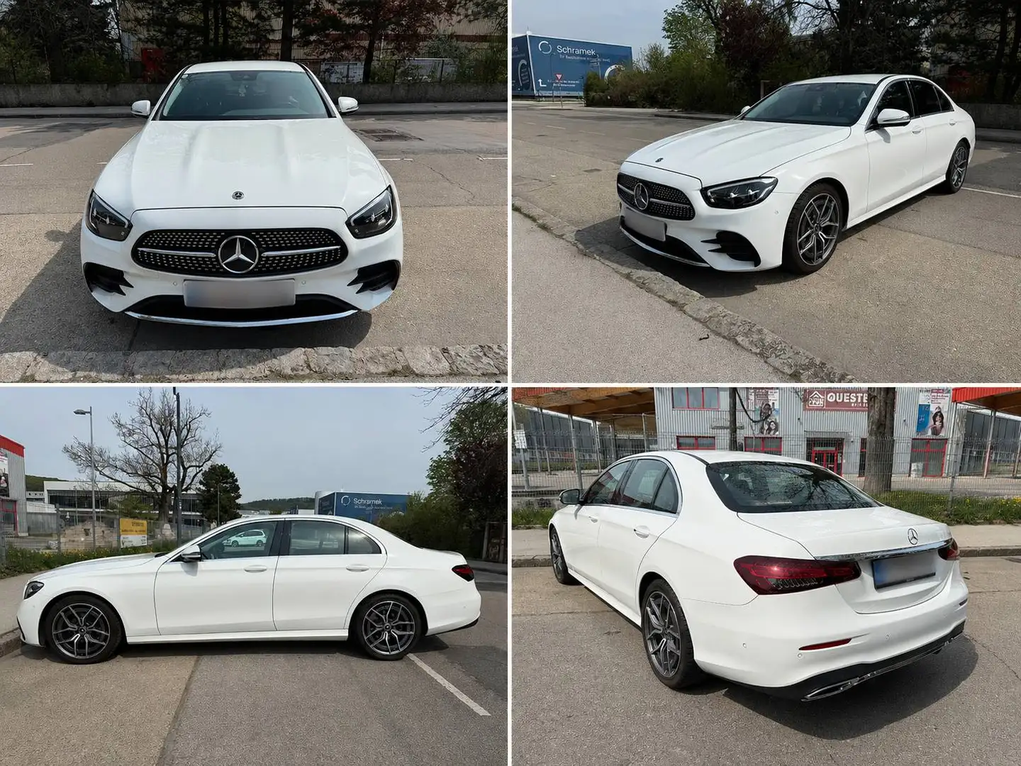 Mercedes-Benz E 220 E 220 d Aut. Weiß - 1