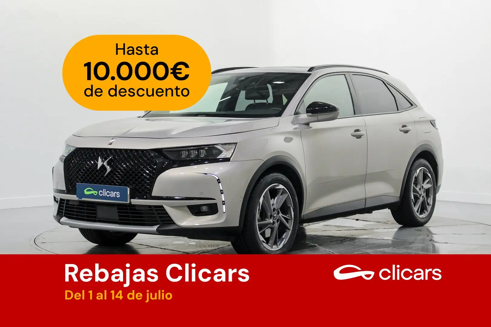 DS Automobiles DS 7 Crossback E-Tense Ligne Noire Aut. 4x2 Plateado - 1