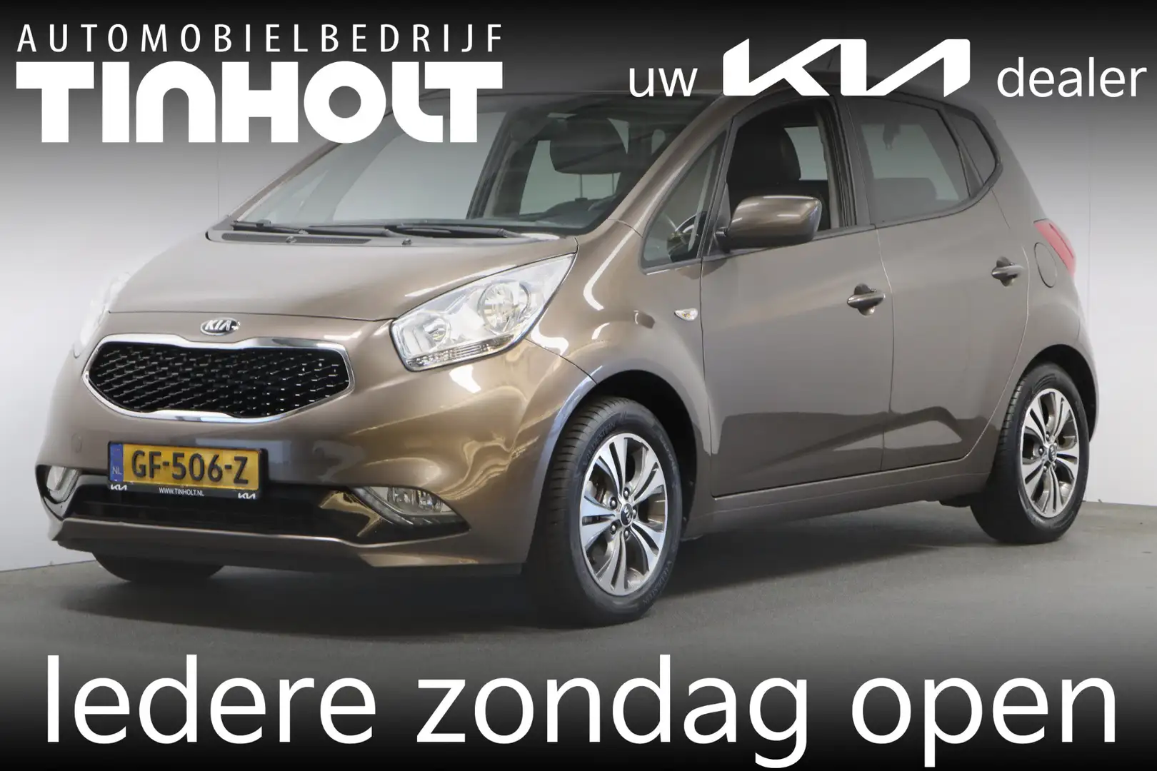 Kia Venga 1.4 CVVT First Edition Trekhaak Brun - 1