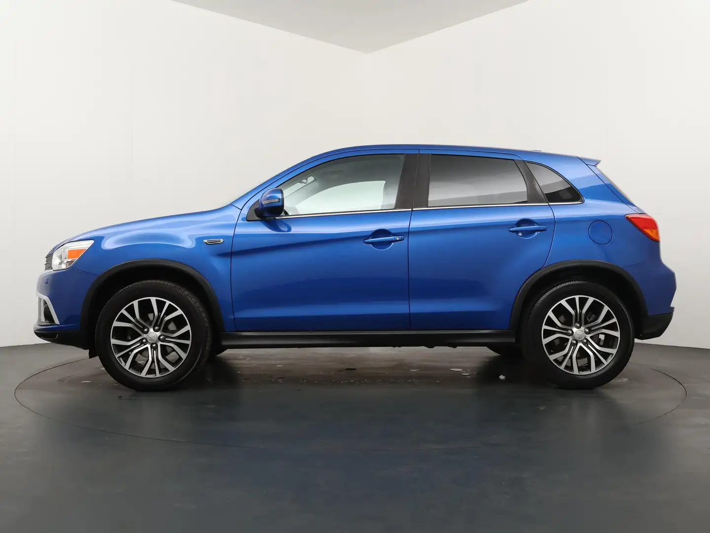 Mitsubishi ASX 1.6 Cleartec Connect Pro+ | Half leder/Alcantara | Blauw - 2