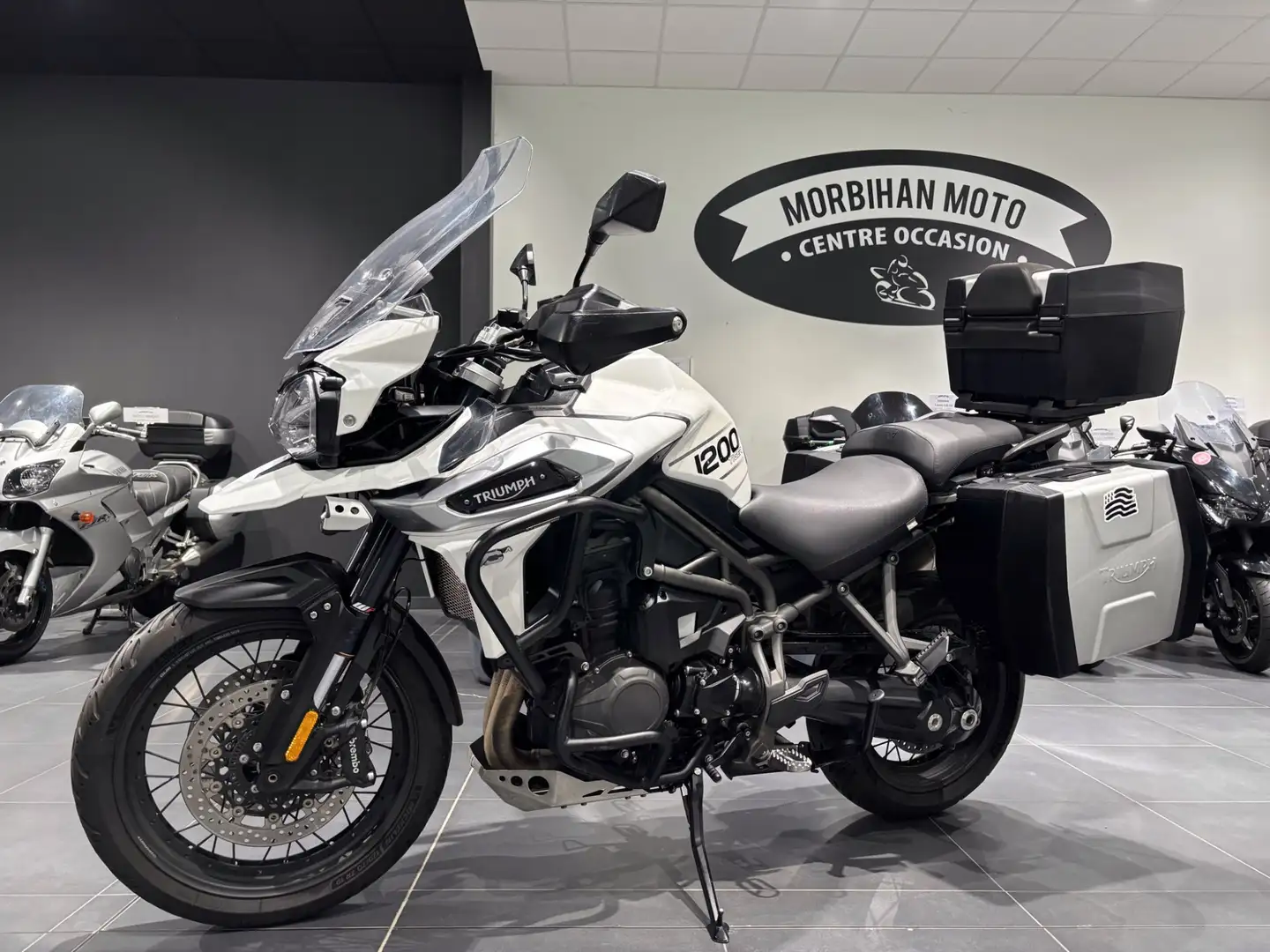 Triumph Tiger 1200 Blanc - 1