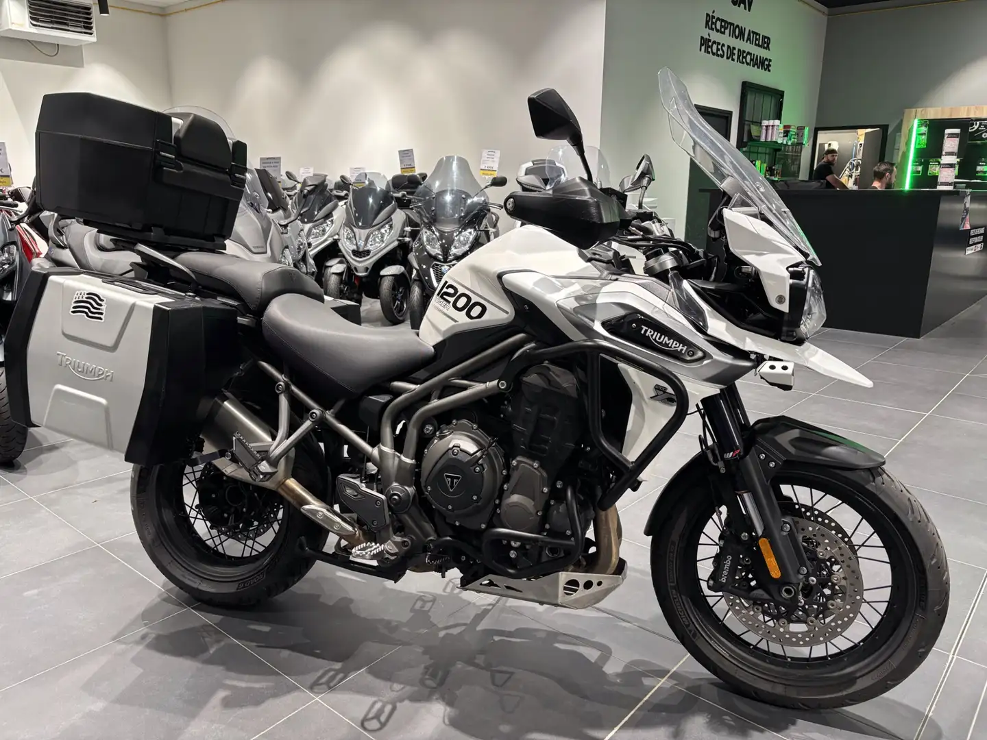 Triumph Tiger 1200 Blanc - 2
