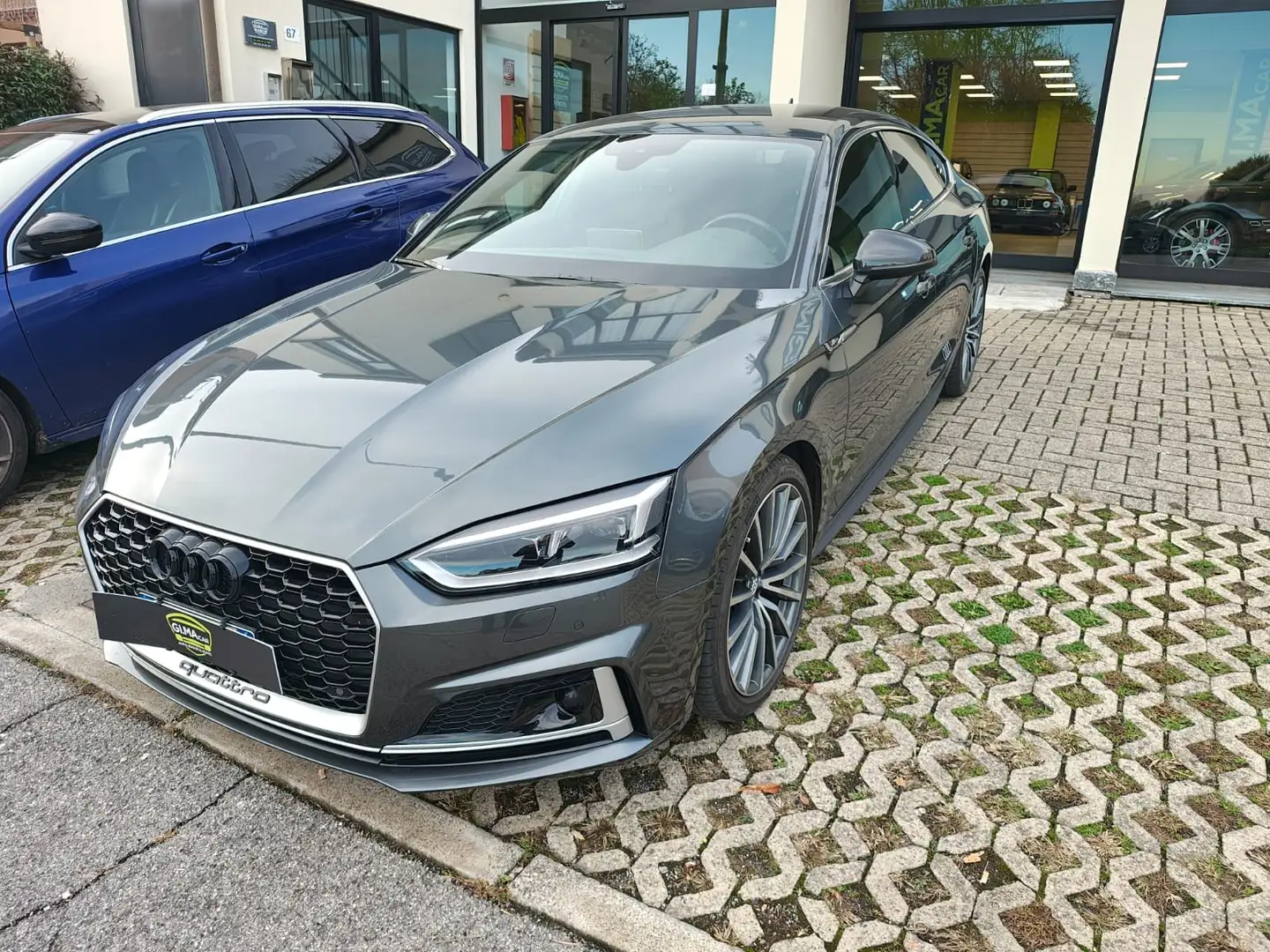 Audi A5 A5 Sportback 2.0 tdi quattro S-line 190cv s-tronic Grigio - 2