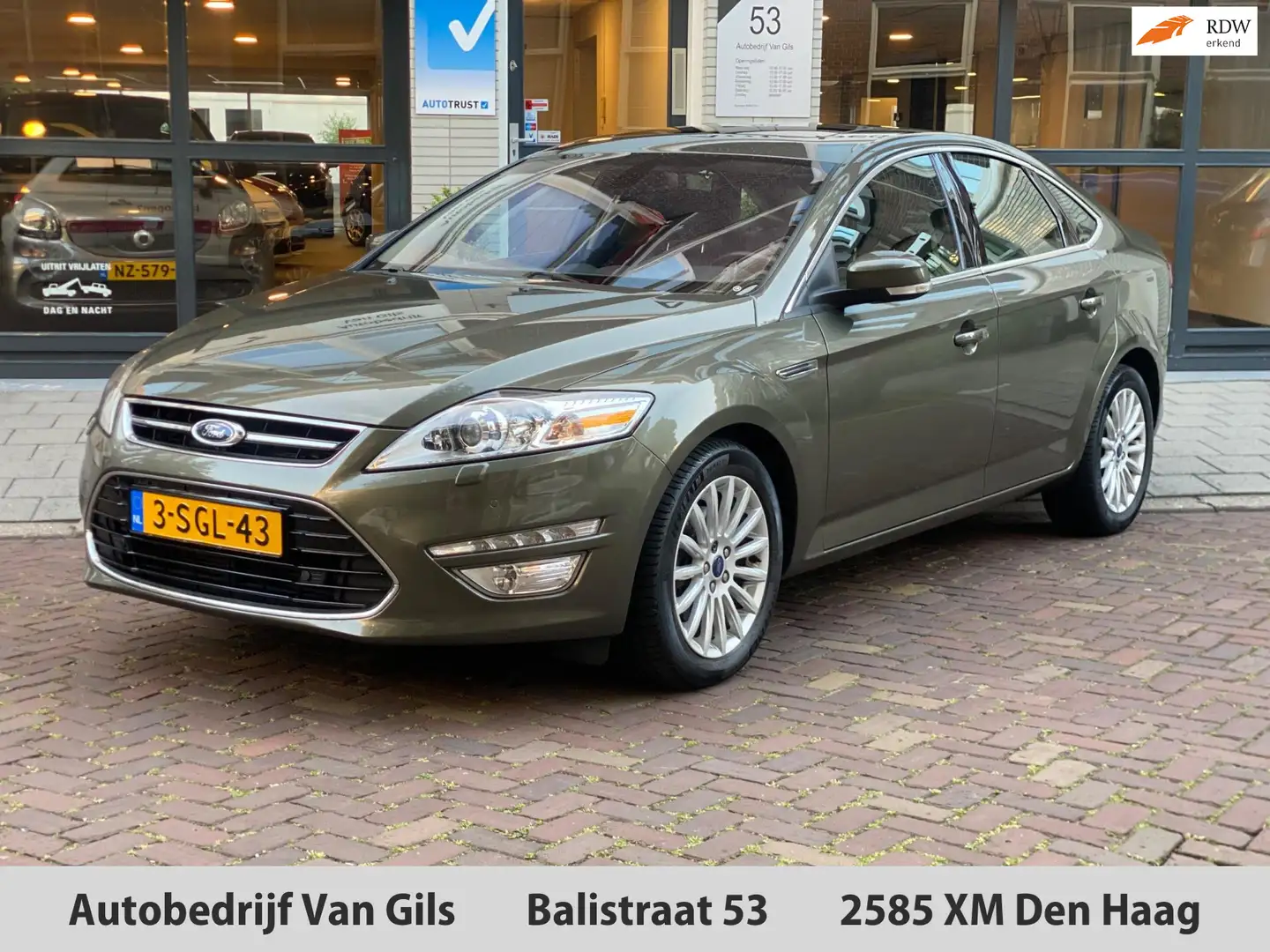 Ford Mondeo 1.6 EcoBoost Platinum | AIRCO | NAVIGATIE | XENON Verde - 1