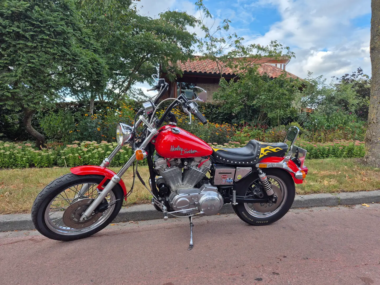 Harley-Davidson Sportster 1200 XLH Rojo - 1