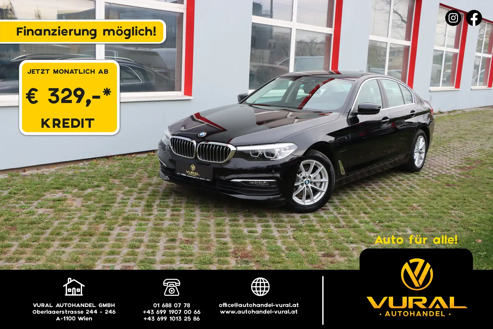 BMW 530 530 e xDrive Schwarz - 1