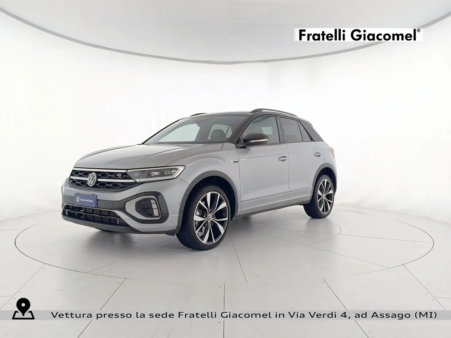 Volkswagen T-Roc 2.0 tdi r-line plus 150cv dsg Argento - 1