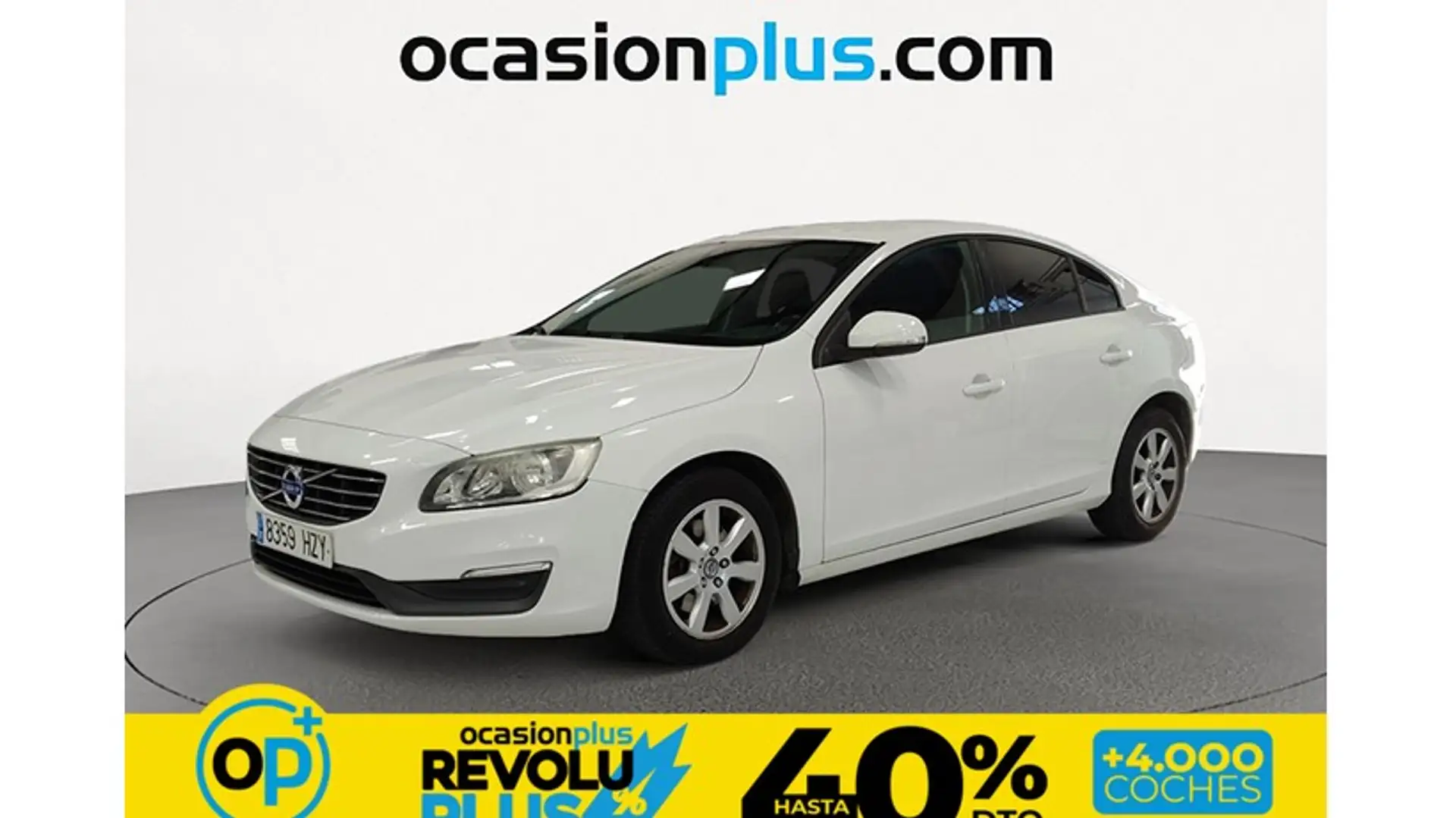 Volvo S60 D2 Kinetic Blanco - 1