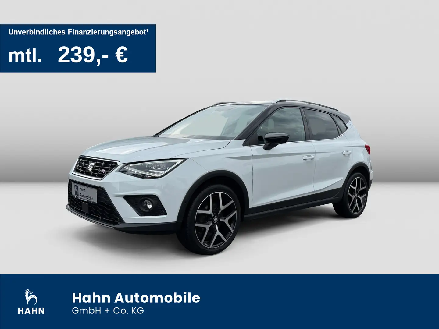 SEAT Arona 1.0 TSI DSG FR BEATS AHK ACC LED CAM NAVI Weiß - 1