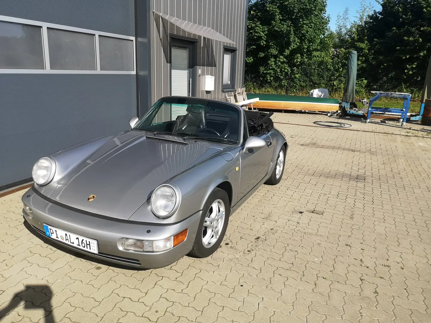 Porsche 964 911 Carrera 2 Cabriolet Silber - 1