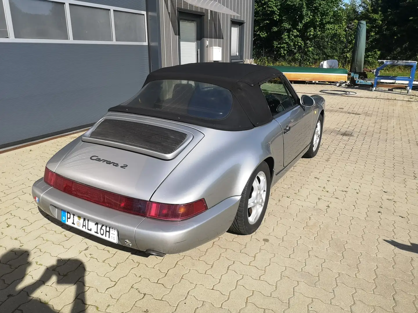 Porsche 964 911 Carrera 2 Cabriolet Silber - 2