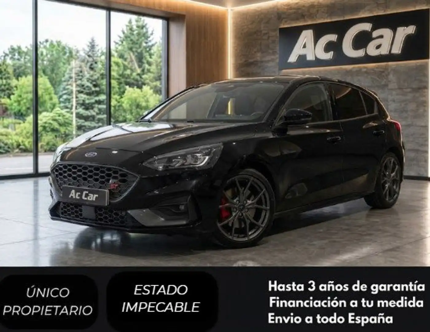 Ford Focus 2.3 Ecoboost ST Negro - 1
