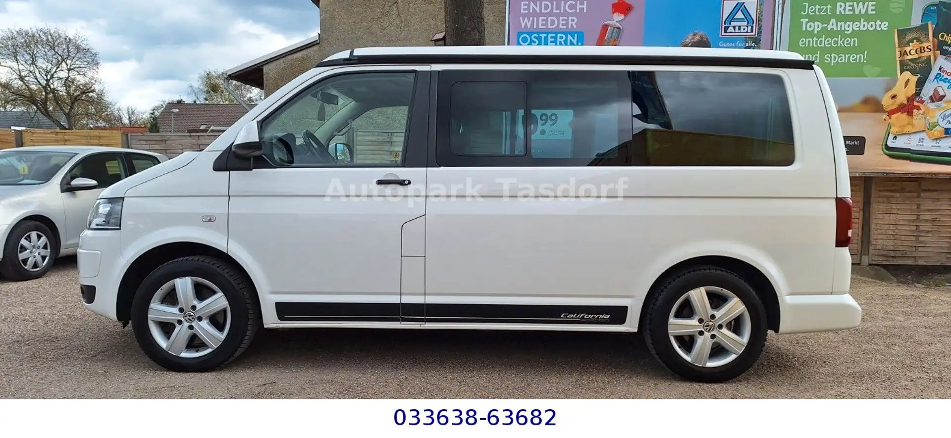 Volkswagen T5 Transporter T5 Bus California Beach Aufstelldach/Tüv NEU Weiß - 2