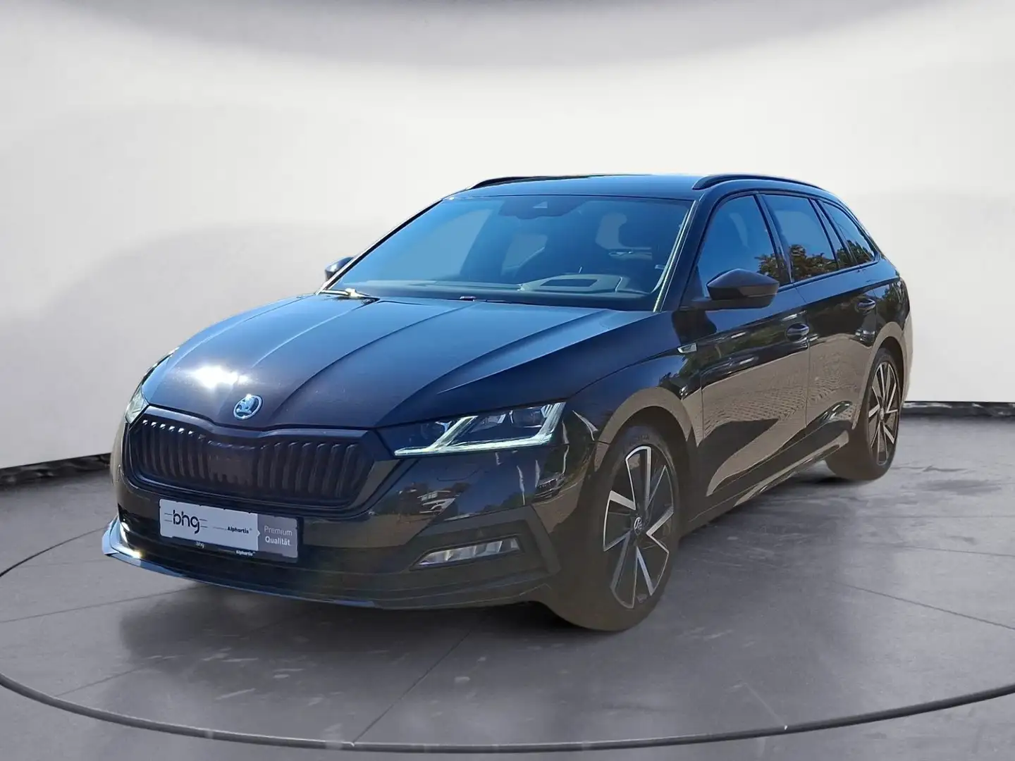 Skoda Octavia Combi 2.0 TDI DSG 4x4 Sportline Schwarz - 2
