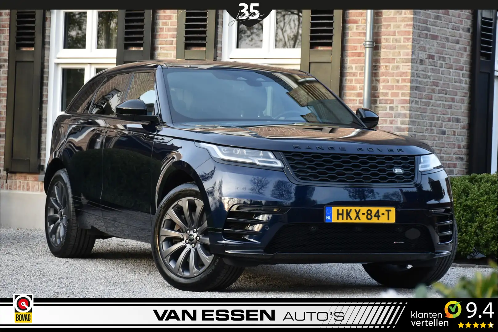 Land Rover Range Rover Velar 2.0 P400e R-Dynamic SE Pano Navi Camera Memory Sto Blauw - 1