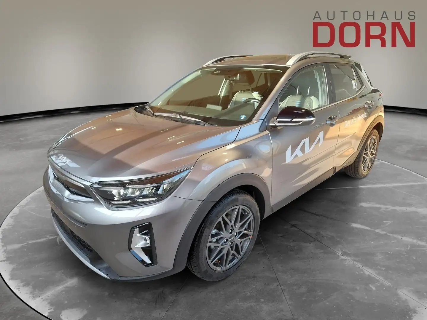 Kia Stonic Nightline 1.0T 48V DCT-Automatik Navi RF-Kamera Grau - 1