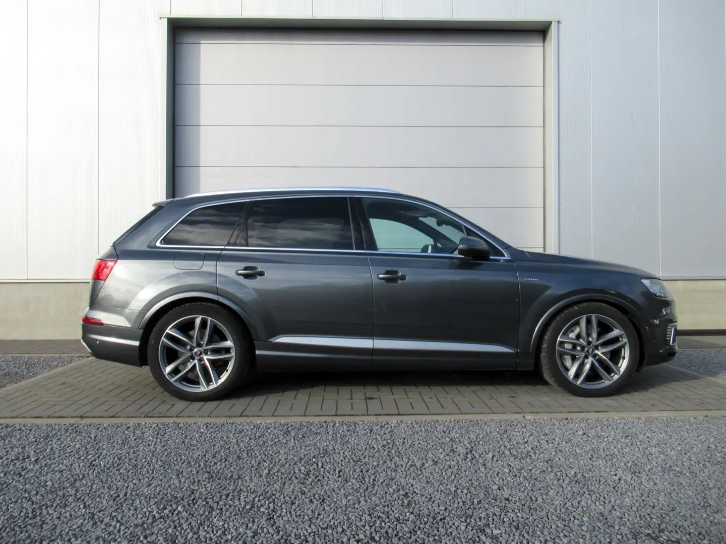 Audi Q7 e-tron 3.0 TDi S-Line / € 30.990 netto / FULL Grijs - 2