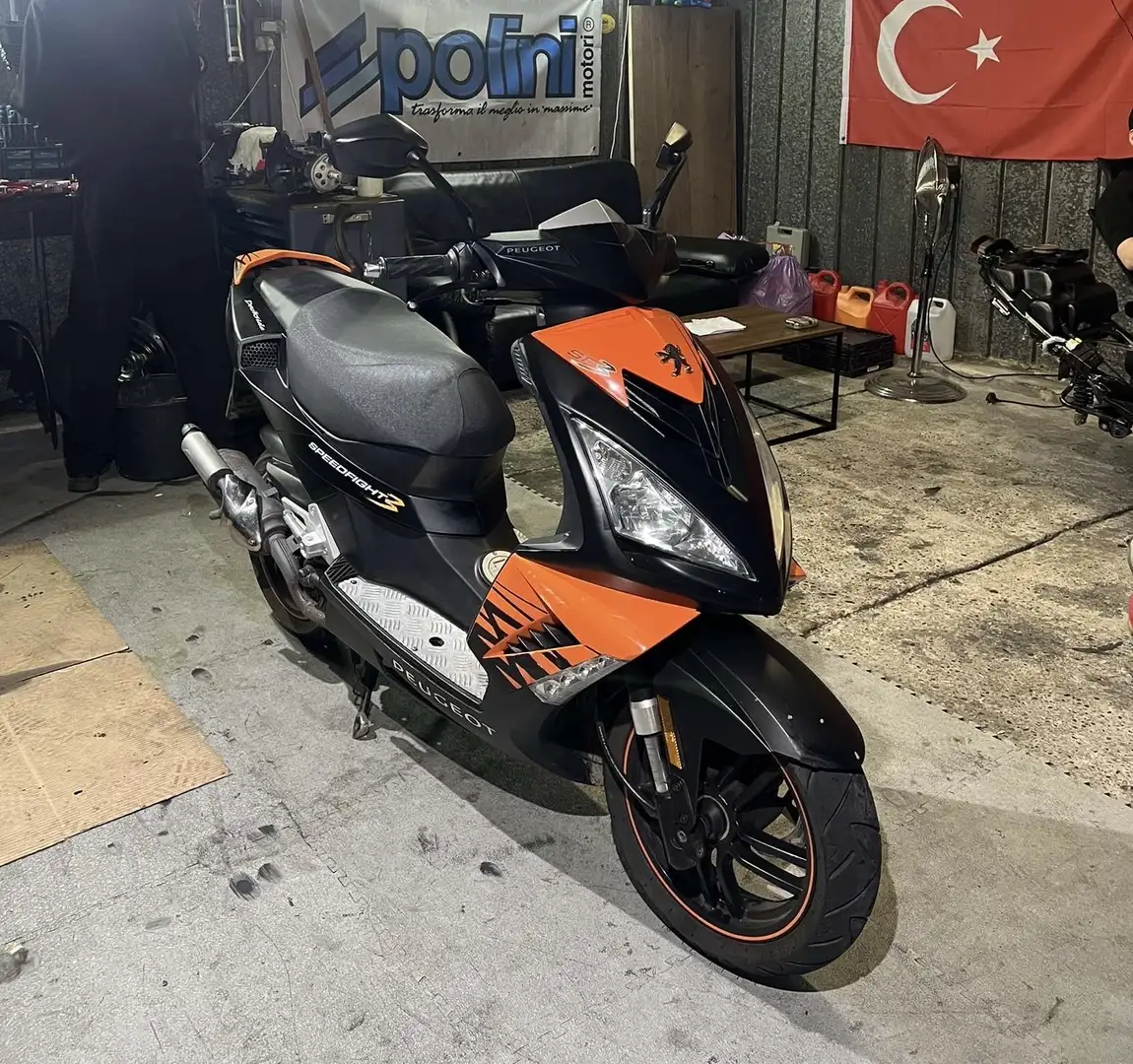 Peugeot Speedfight 3 LC Darkside Noir - 1