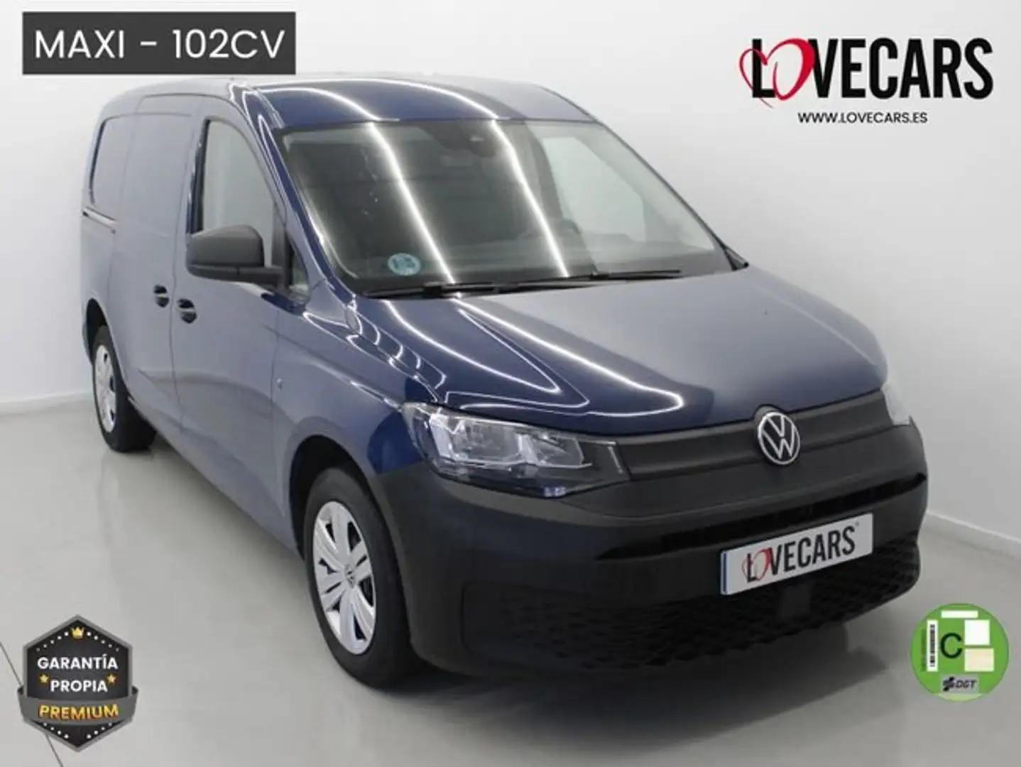 Volkswagen Caddy 2.0 TDI FURGÓN MAXI 6 VEL 102 Azul - 1