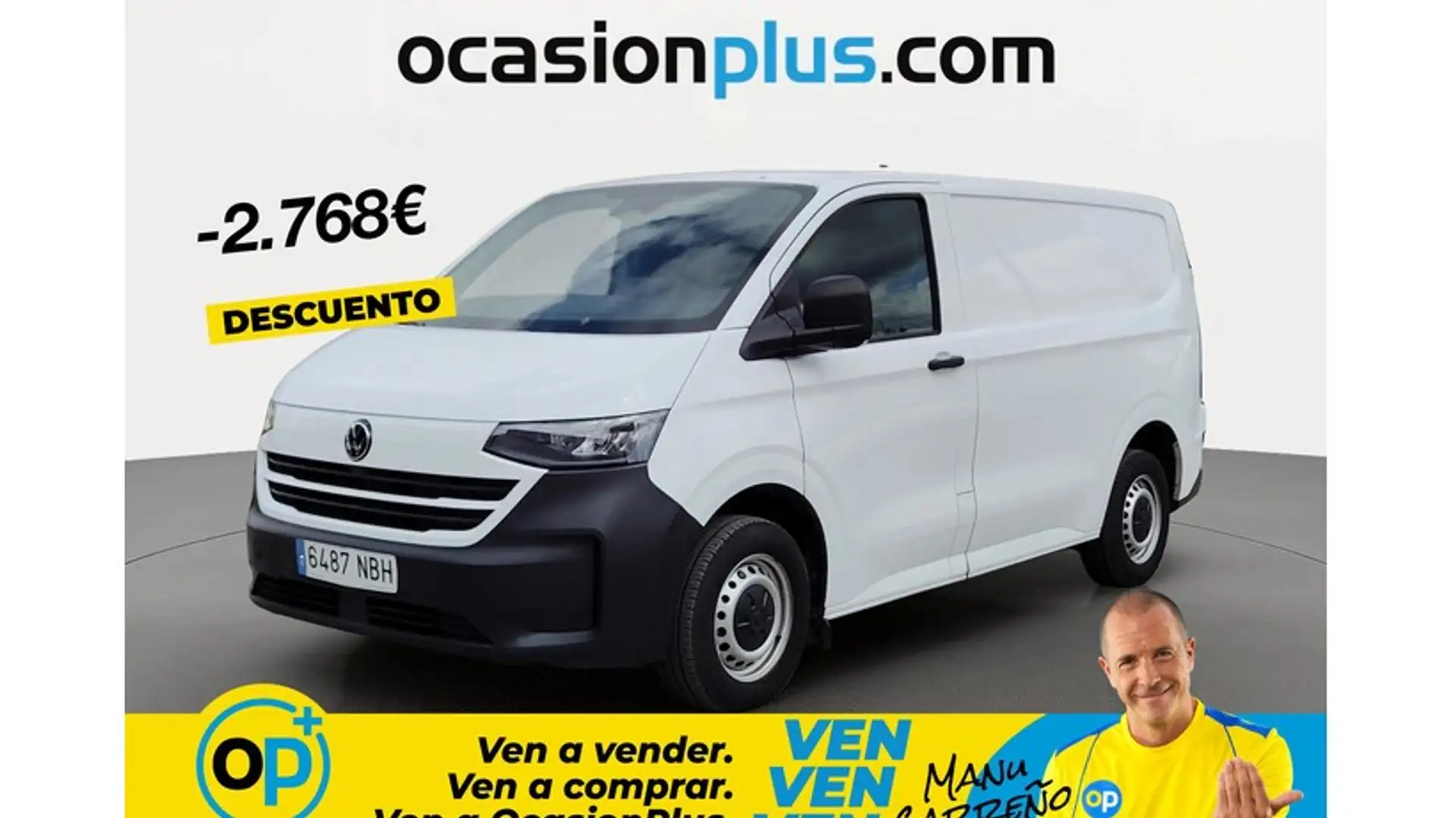 Volkswagen Transporter Furgón BC 2.0TDI 81kW Blanco - 1