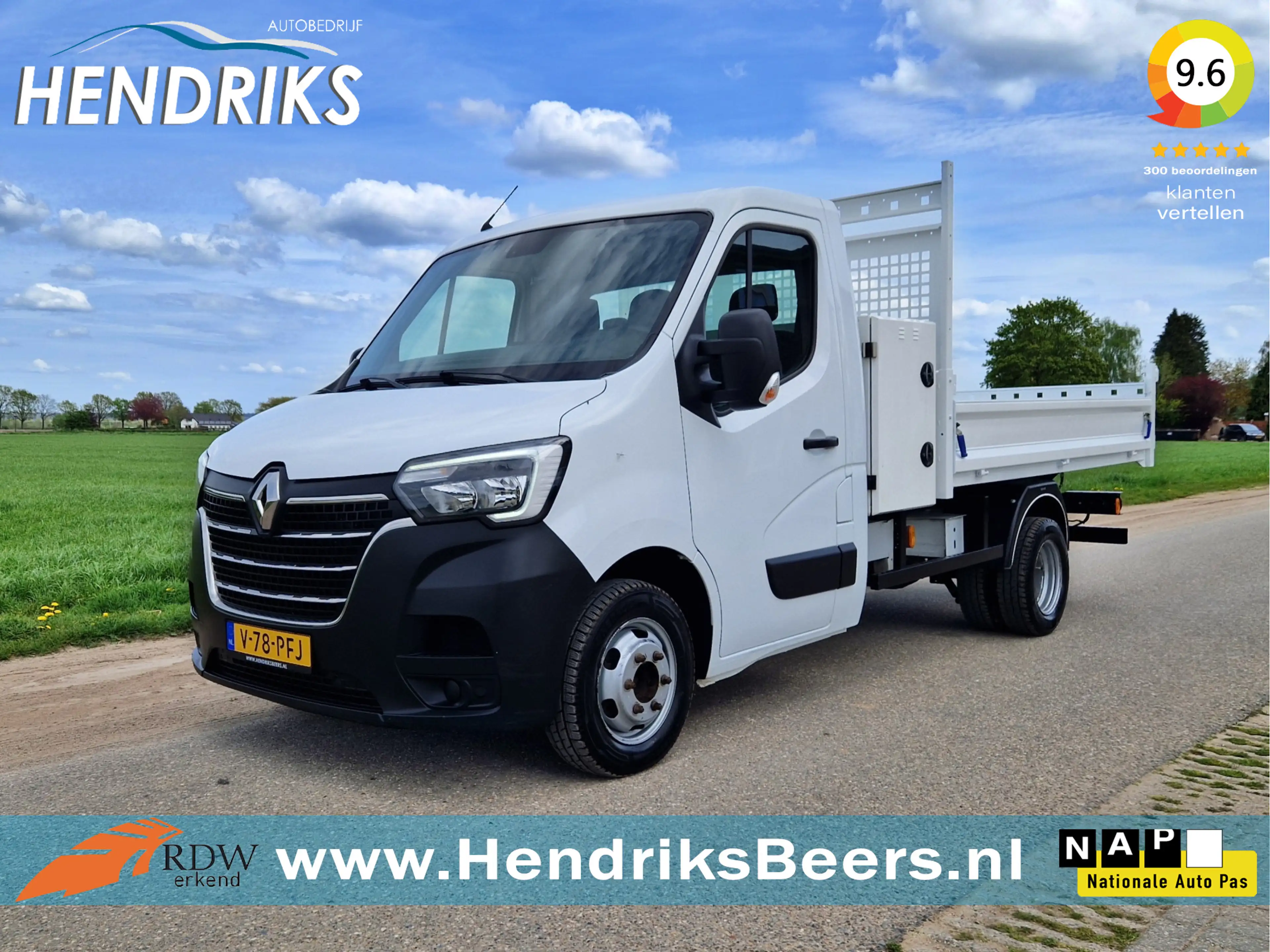 Renault Master T35 2.3 dCi 145 L3 Kipper - 145 Pk - Euro 6 - Airc