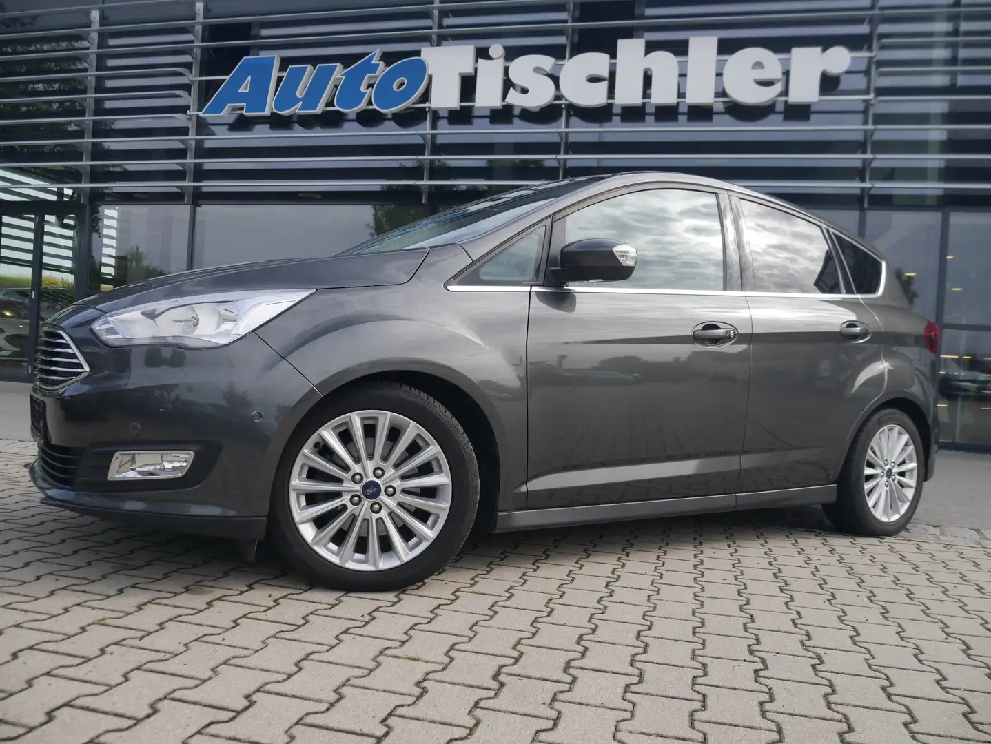 Ford C-Max Titanium Kamera NAVI Winter-Paket AHK Park-Assist Gris - 1