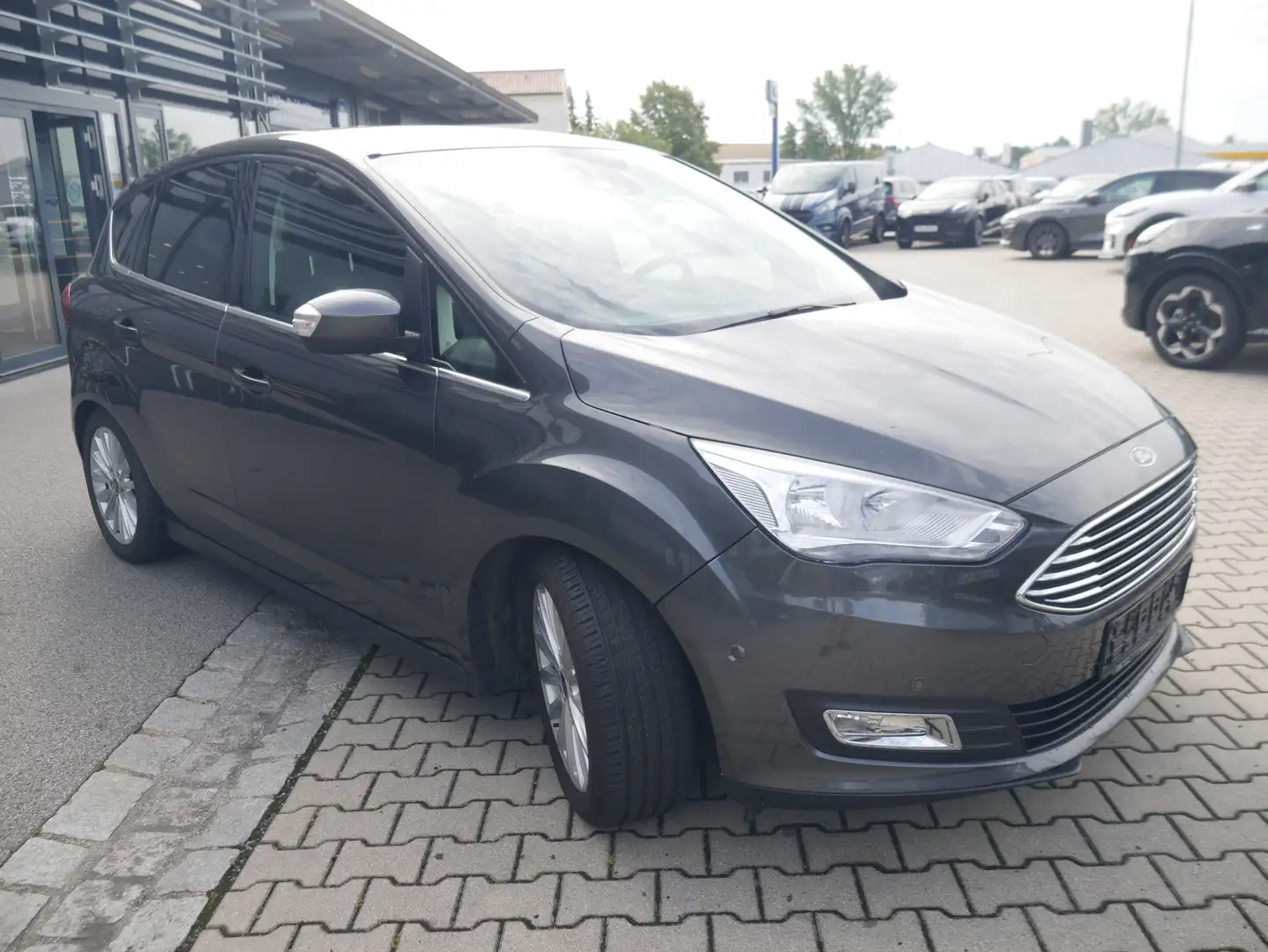 Ford C-Max Titanium Kamera NAVI Winter-Paket AHK Park-Assist Gris - 2